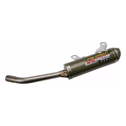 Silencieux Pro Circuit Ti-2 Shorty Carbone - Noir