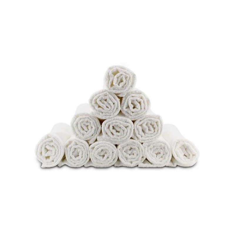 12 serviettes Bob Tuo blanches