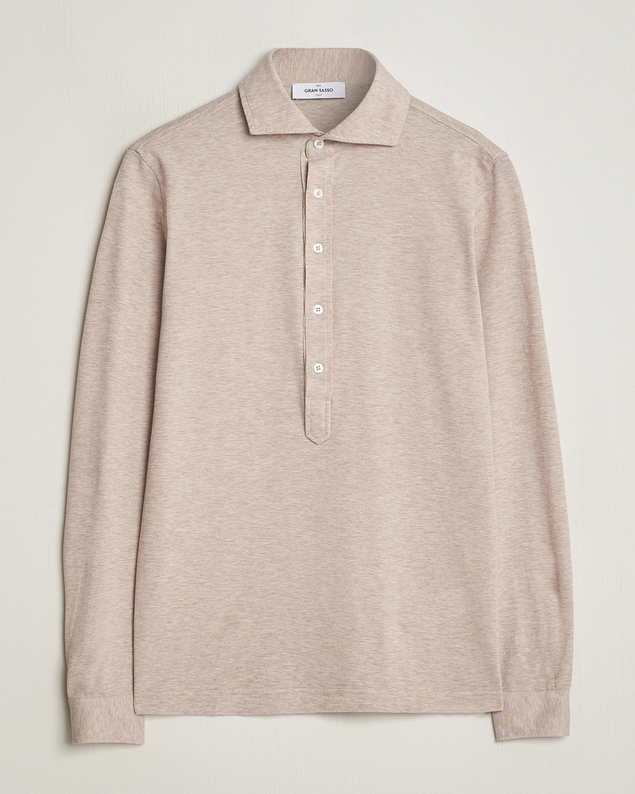 Gran Sasso Popover Shirt Beige