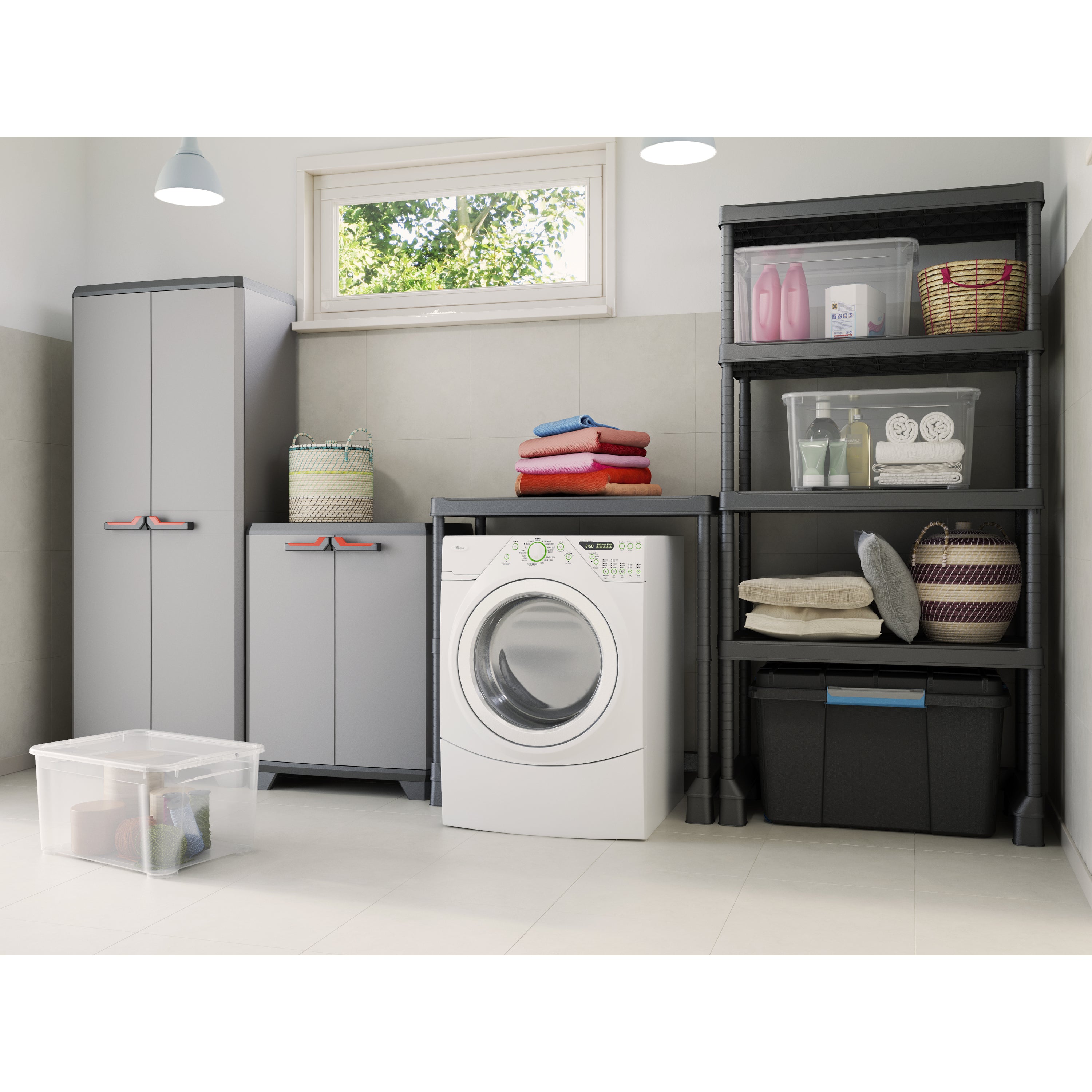 Keter Stilo Opbergkast laag - 1 plank