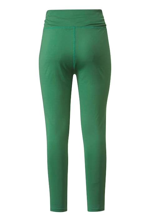 7/8-Leggings, Tight Fit, Funktions-Jersey, geraffter Elastikbund