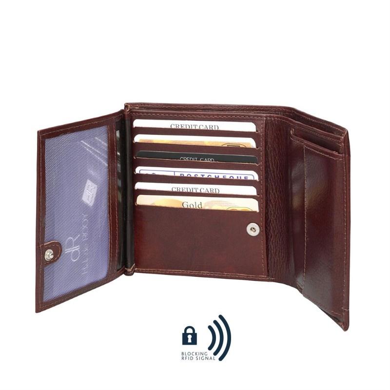 dR Amsterdam Vegio Billfold 118704 Chestnut