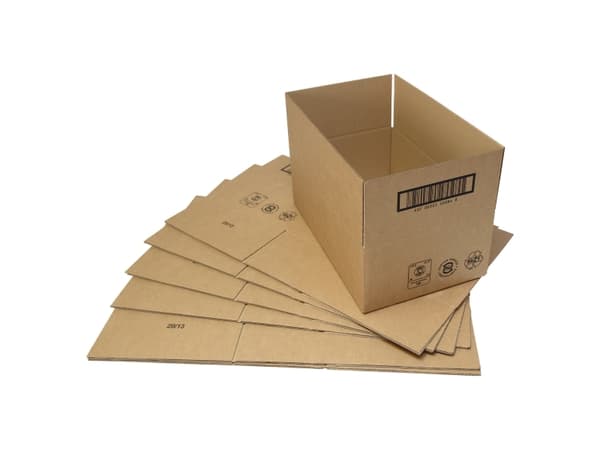 Standardkasse, 1-lag, 200x150x120 mm - (25 stk.)