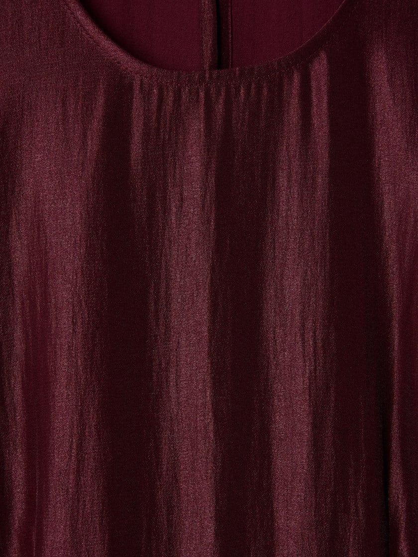 Charlene bluse Burgundy