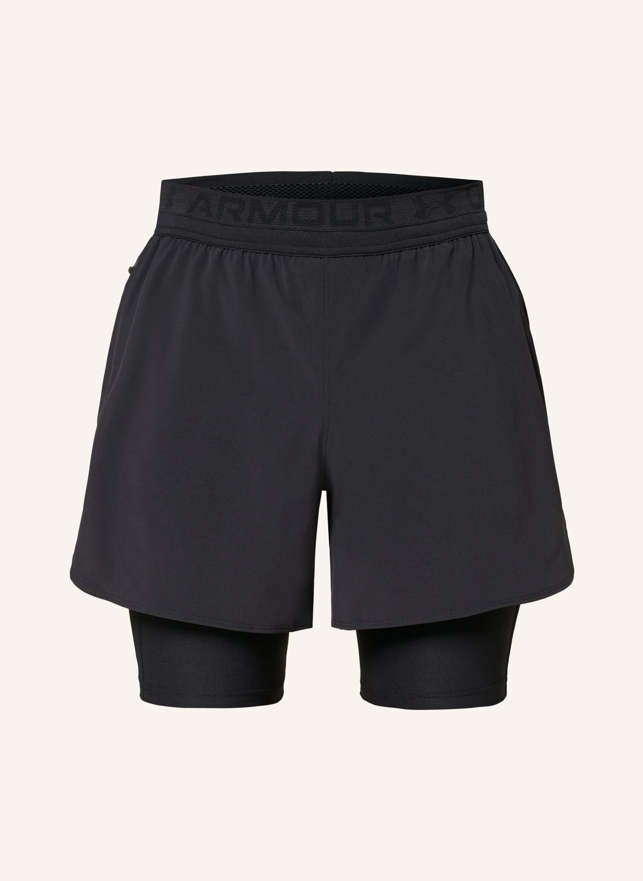 UNDER ARMOUR 2-in-1-Trainingsshorts PEAK WOVEN