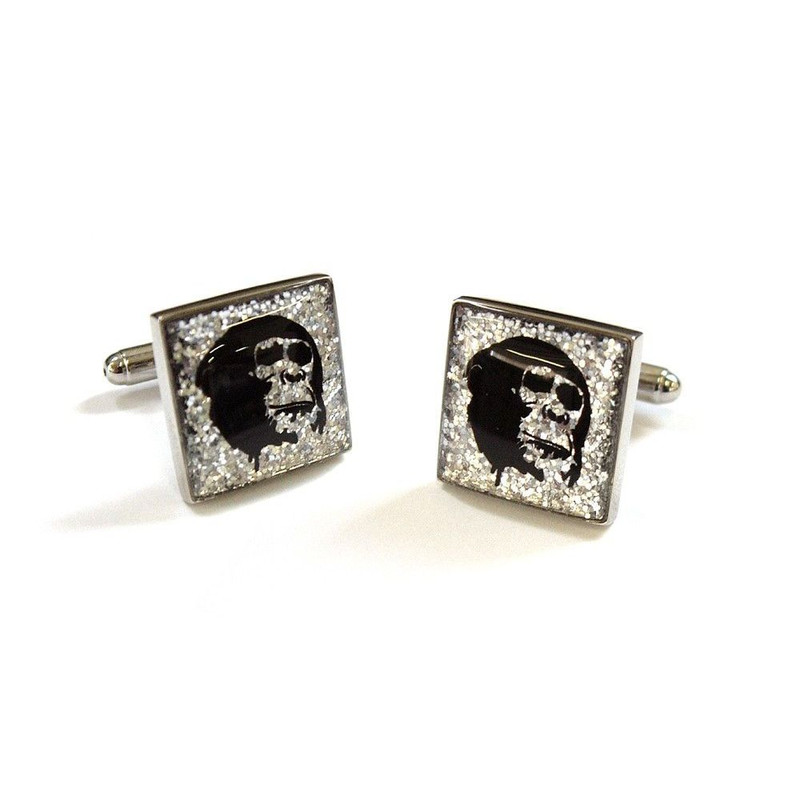 Boutons de manchette, Cheeky Chimp, Glitter