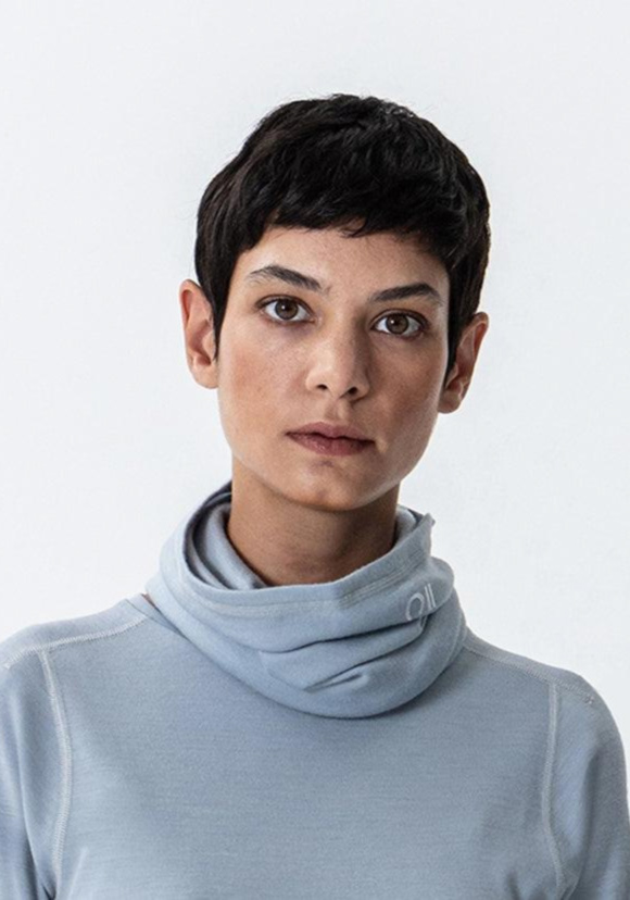 Rotauf Schal Eco Merino 200 Tube Scarf Sky