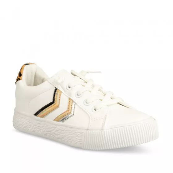 Baskets BLANC LOVELY SKULL