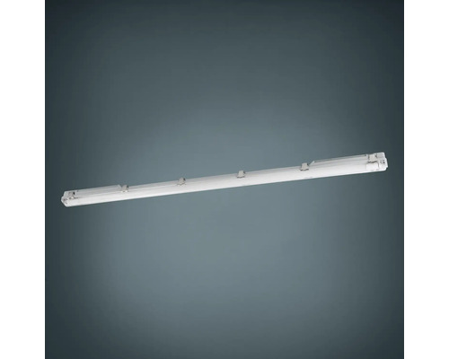 LED vochtbestendige lichtbalk IP65 G13/T8 buis 1x15W 2500 lm 4000K Basic Plus grijs/transparant 126 cm