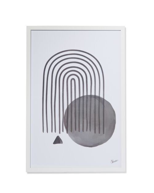 cadre photo 40x60 bois blanc
