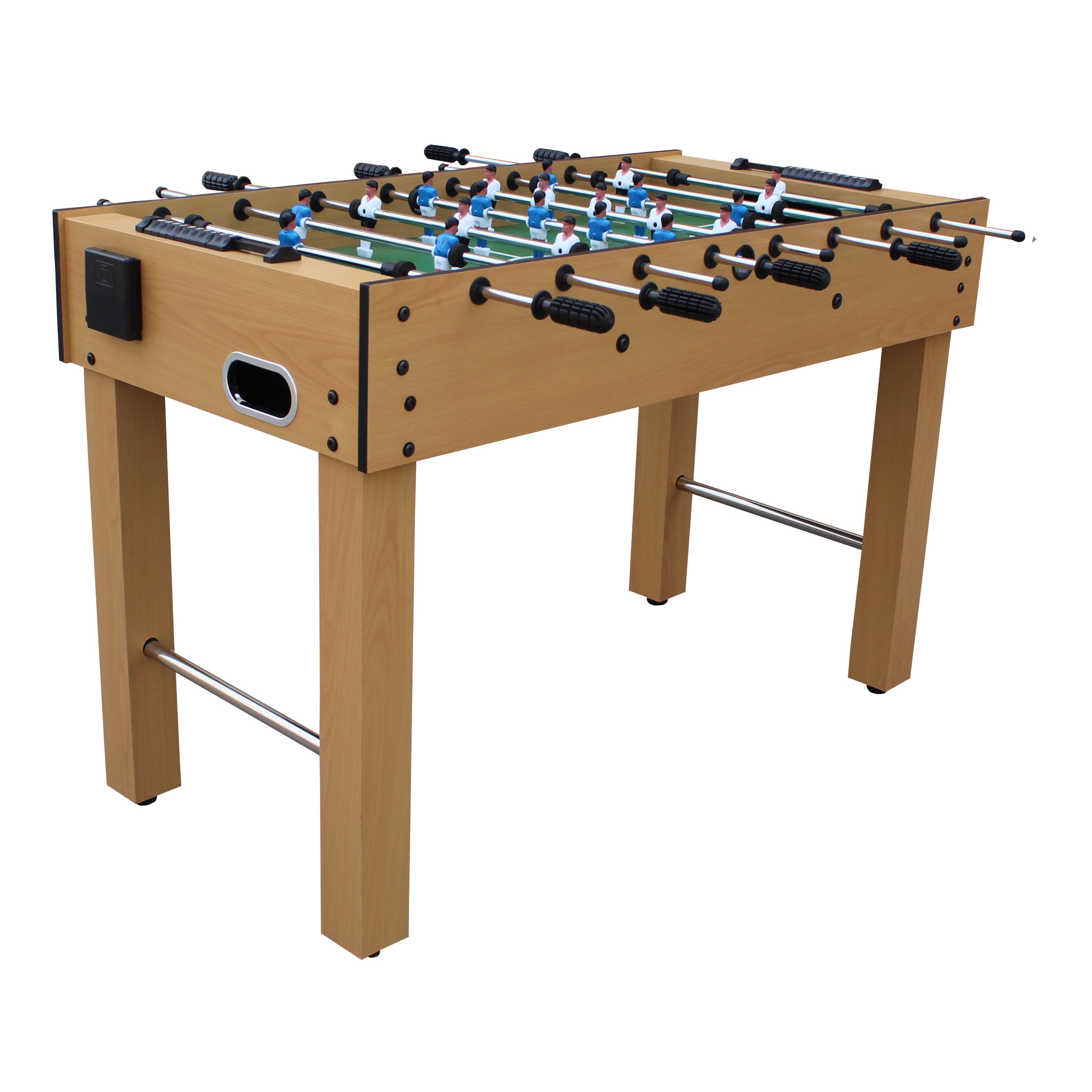 Mesa de pebolim para adolescentes com porta-copos - 1,21 m x 62 cm