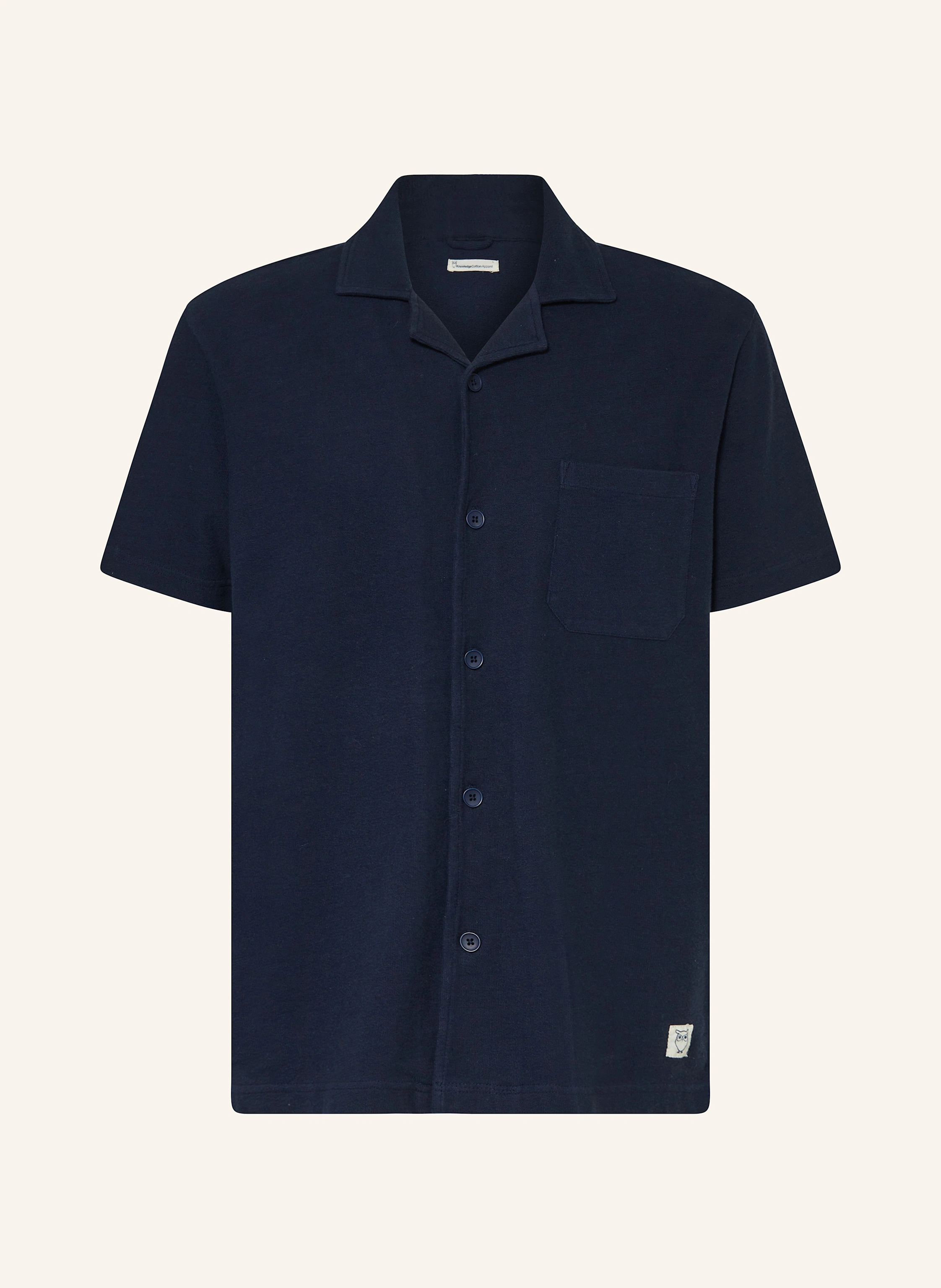KnowledgeCotton Apparel Resorthemd Box Fit aus Jersey