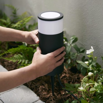 Philips Hue outdoor Calla uitbreidingsset sokkel zwart