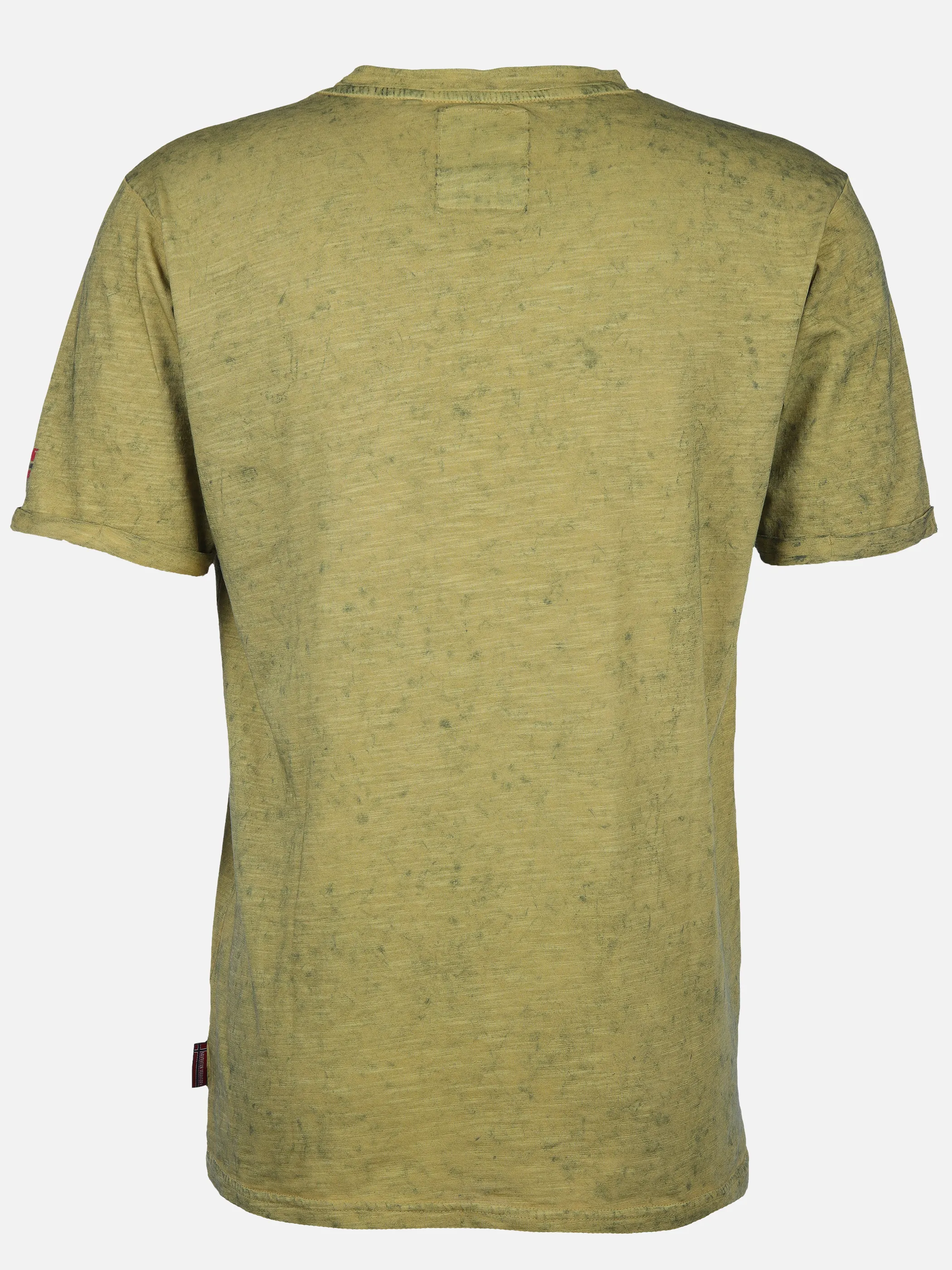 Herren T-Shirt mit Print in Used Optik