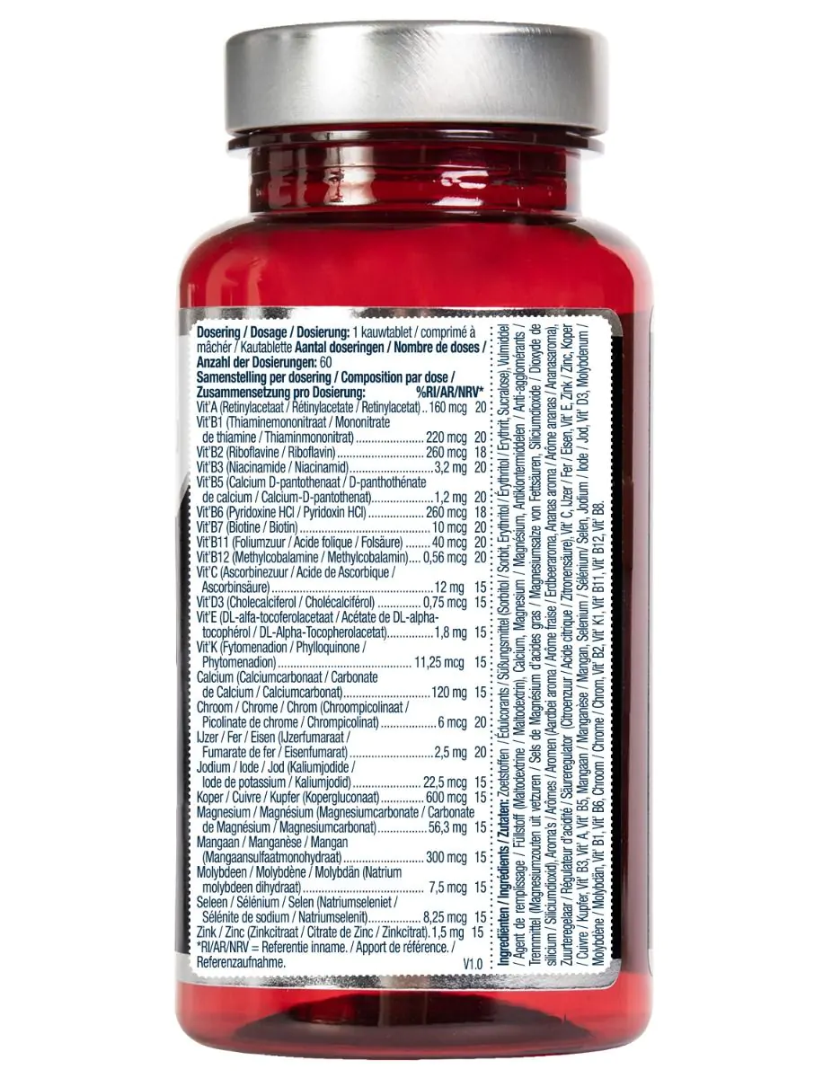 Multi+ Compleet Kids 60 kauwtabletten