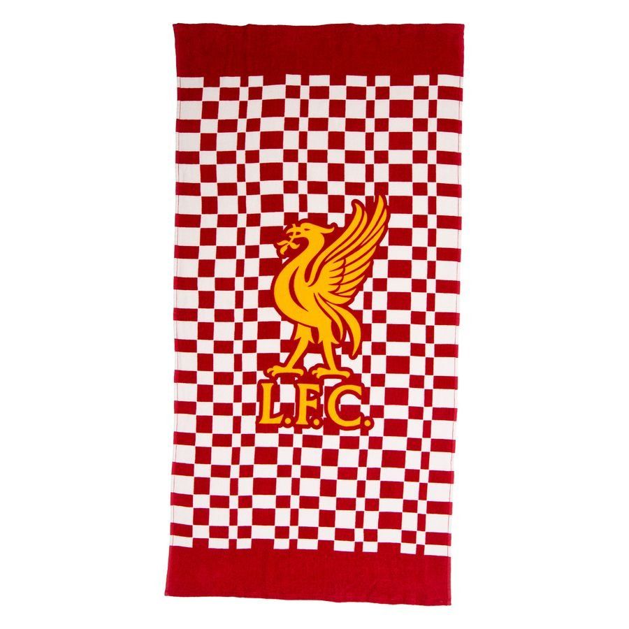 Liverpool Serviette de Plage - Rouge