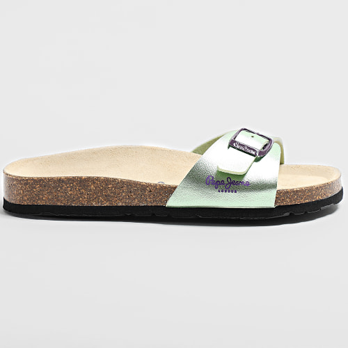 Sandales Femme Oban Metal PMS90614 Elm