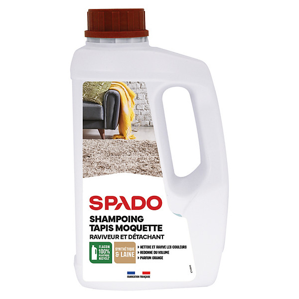 Nettoyant moquette et tapis shampooing biologique Spado 1 L