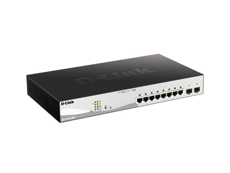 D-Link PoE  Switch DGS-1210-10MP 10 Port Smart-Managed