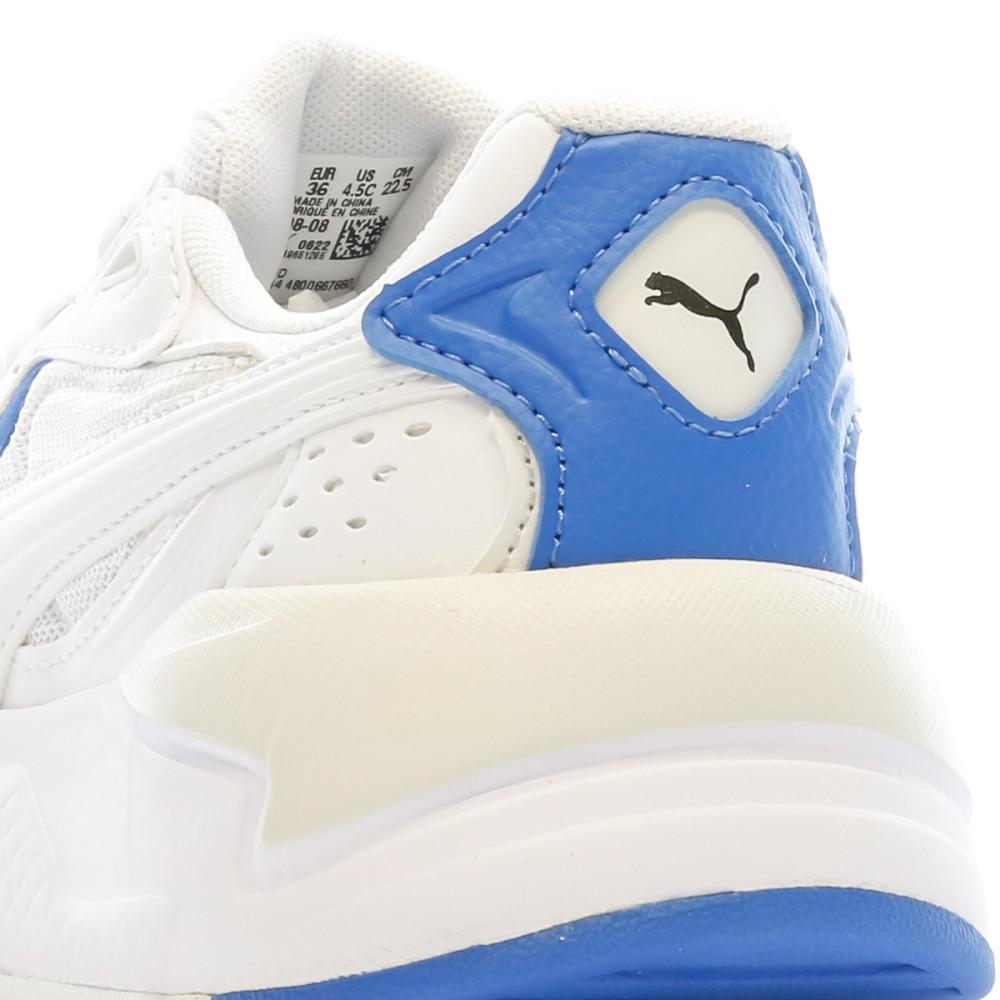 Puma Baskets Blanches/Bleu Garçon Puma X-Ray Speed