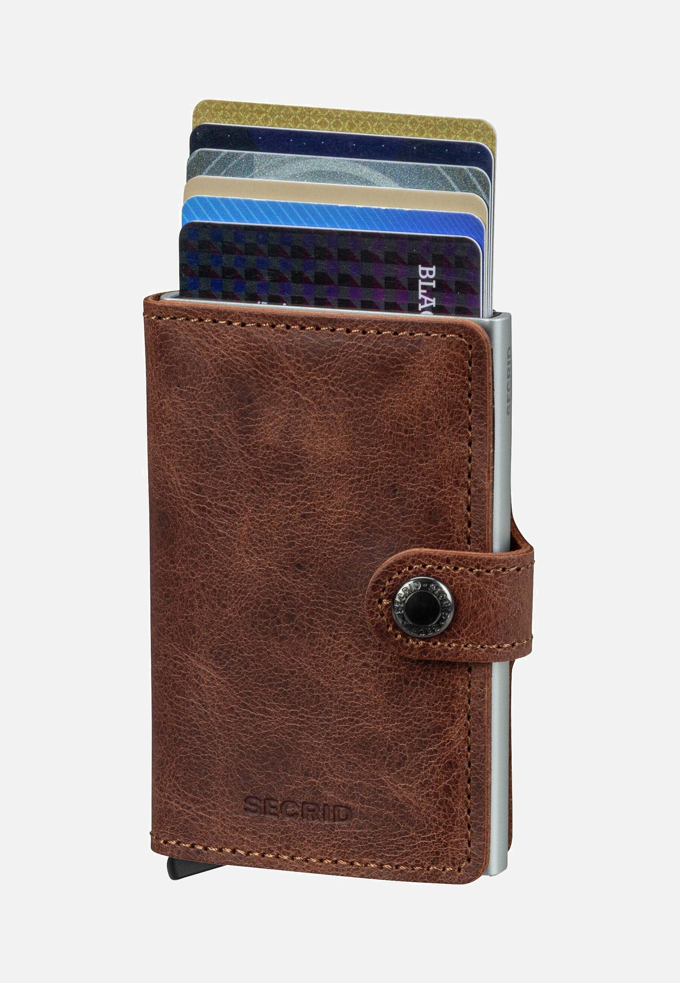 Miniwallet Vintage Brown - Portemonnaie