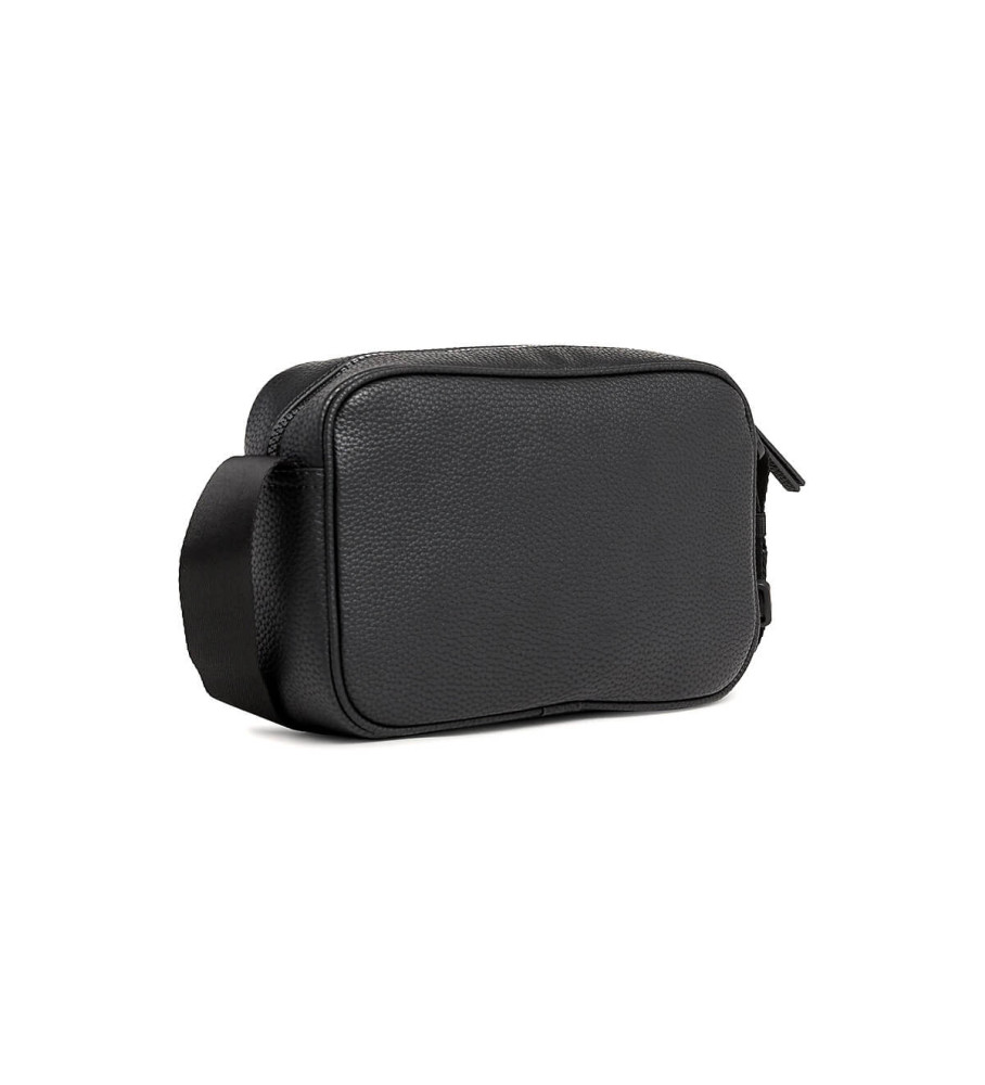 Tommy Hilfiger Bolso reporter con logo metlico Essential negro