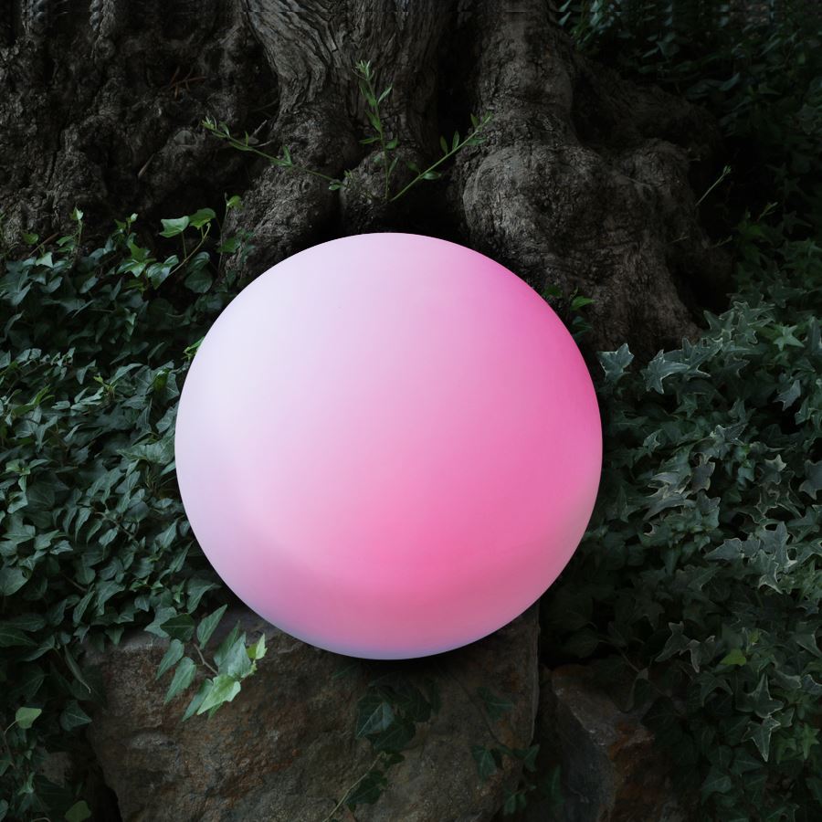 Solar-LED-Gartenleuchte Kugel 30cm
