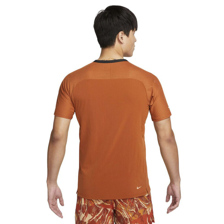 Nike Dri Fit Trail Solar Chase T Shirt Orange