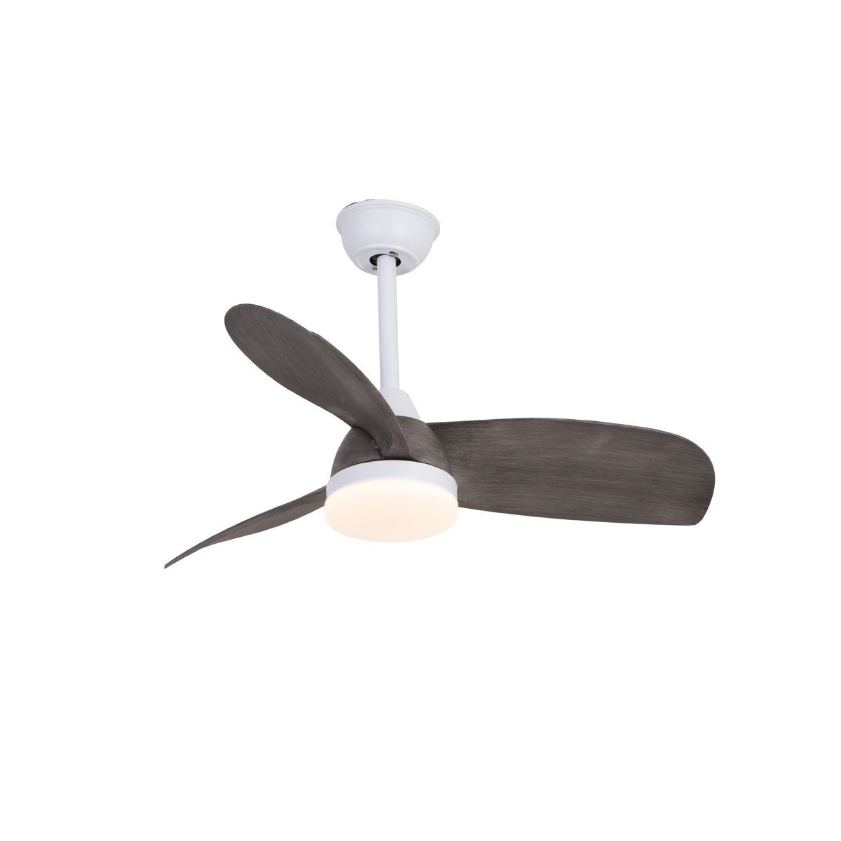 CristalRecord Plafondventilator Byan Ã 91 cm outdoor IP65 grijs wit