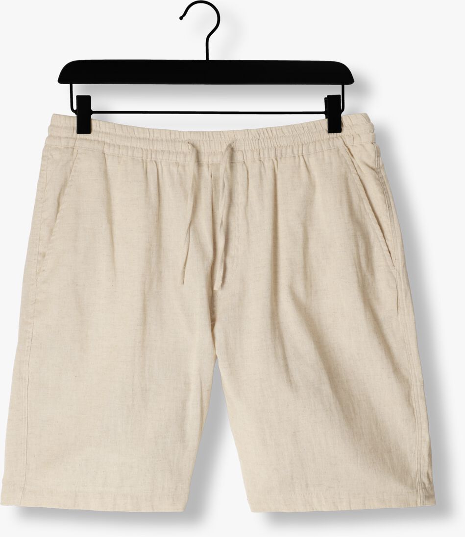 ANERKJENDT beige anerkjendt korte broek akjames linen elast