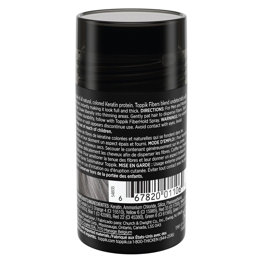 Toppik Hair Building Fiber Grey 12g