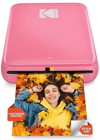 KODAK - Step - Draagbare Mini Printer - Roze - Zink 2x3” Plakfoto's
