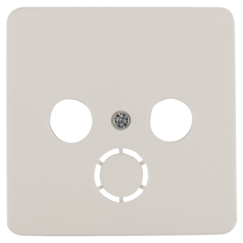 Peha Standard Centraalplaat Radio/TV wit