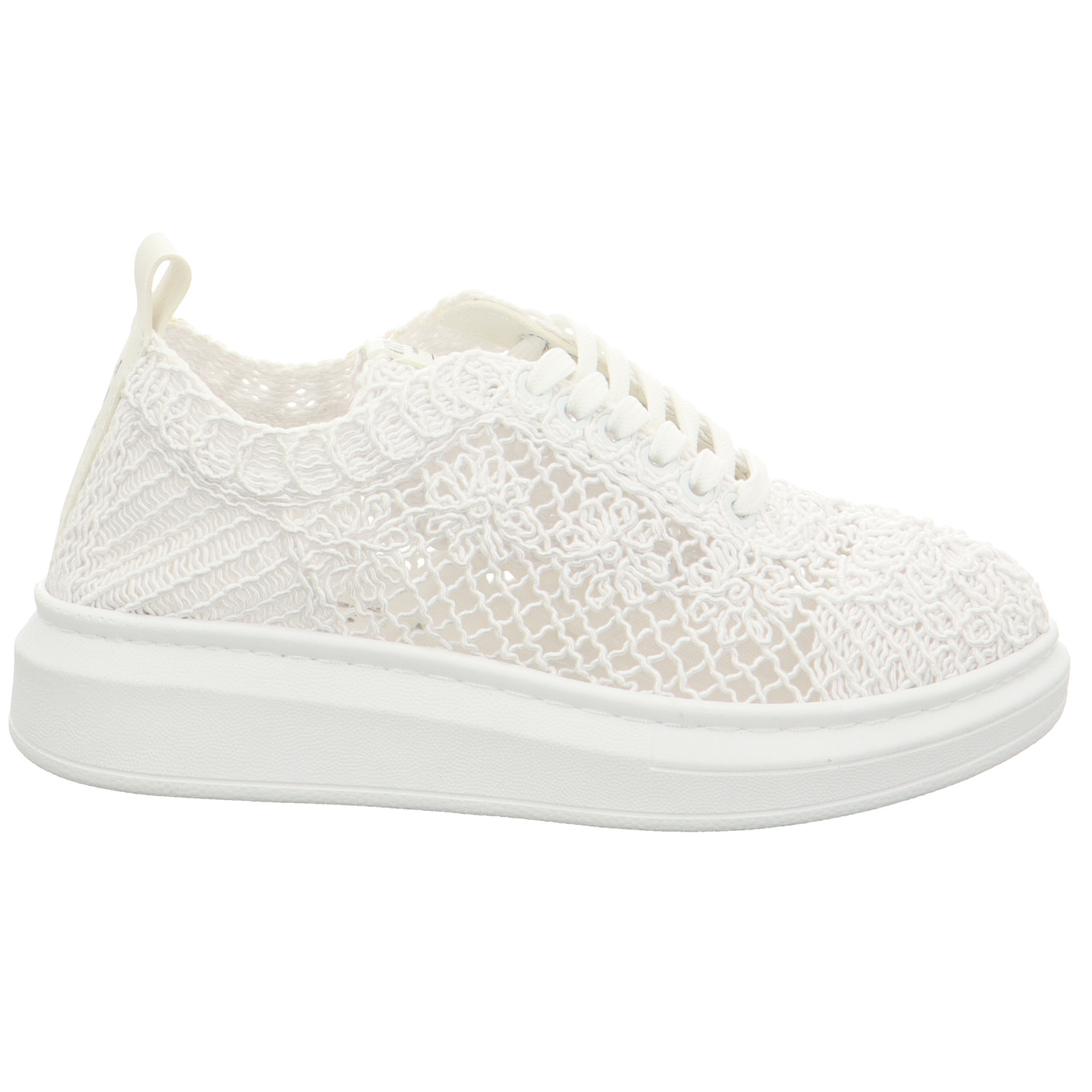 Schnürschuhe weiss