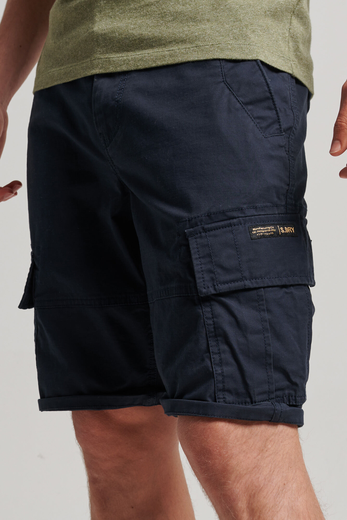 Calções cargo Superdry - azul marinho