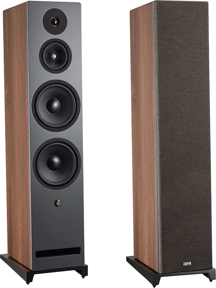 Davis Acoustics Krypton 10 Noyer (la paire) Enceintes colonne