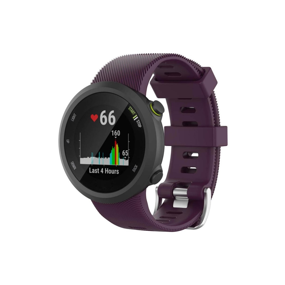 Sport armbånd silikon Garmin Forerunner 45S (39mm) - Lilla