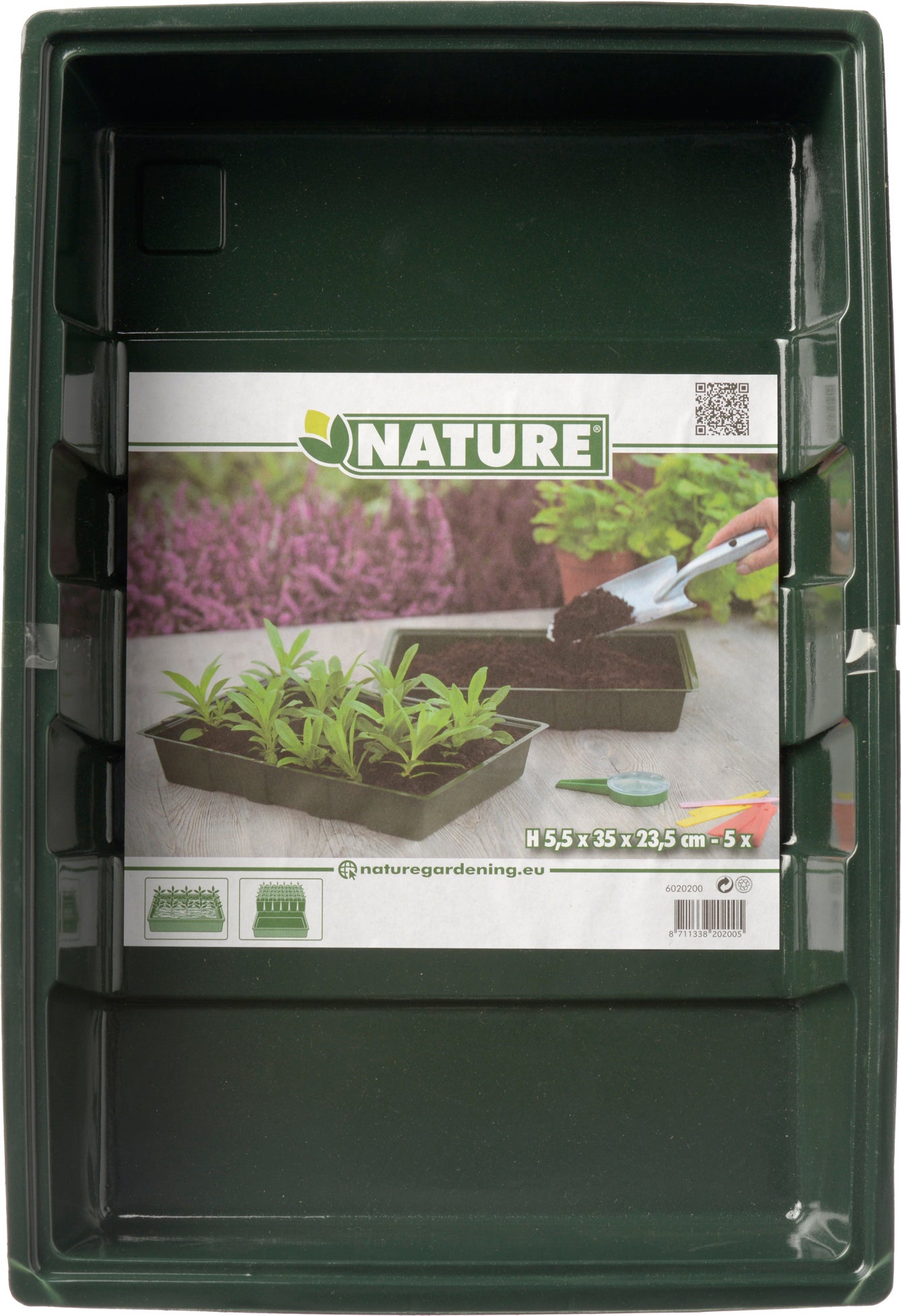 Nature kweekbak 35x23,5cm 5st