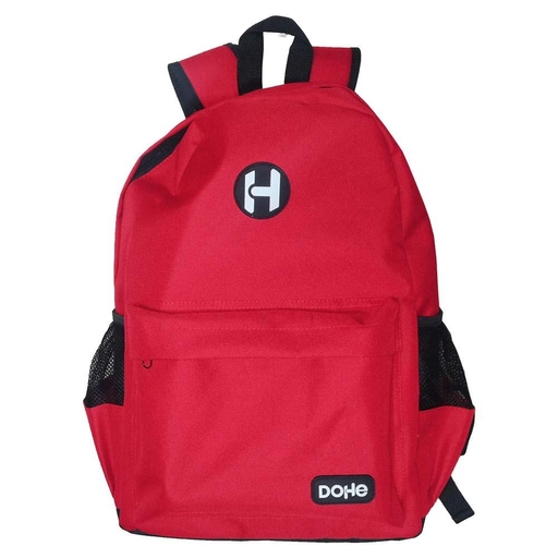 Mochila básica vermelha de ombro 42x30