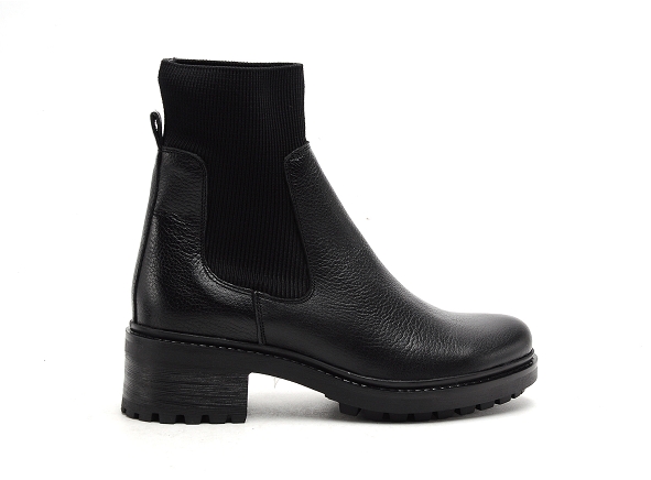 Fricote boots bottine talons femme 38501 38594 noir