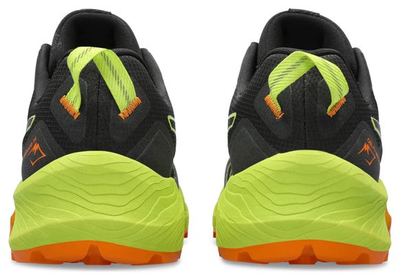 Chaussures Trail Asics GEL-Trabuco 11 Noir Jaune Orange Homme