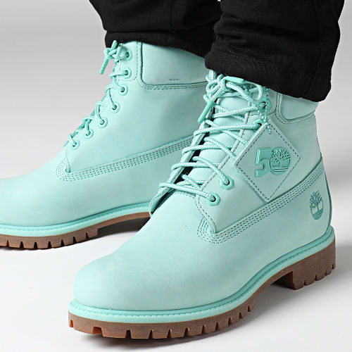 Boots Timberland Premium 6 Inch Waterproof A5VK9 Medium Green Nubuck