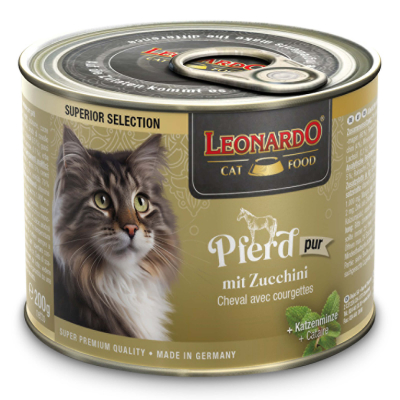 Leonardo Katzenfutter Adult Superior Pferd 6x200g