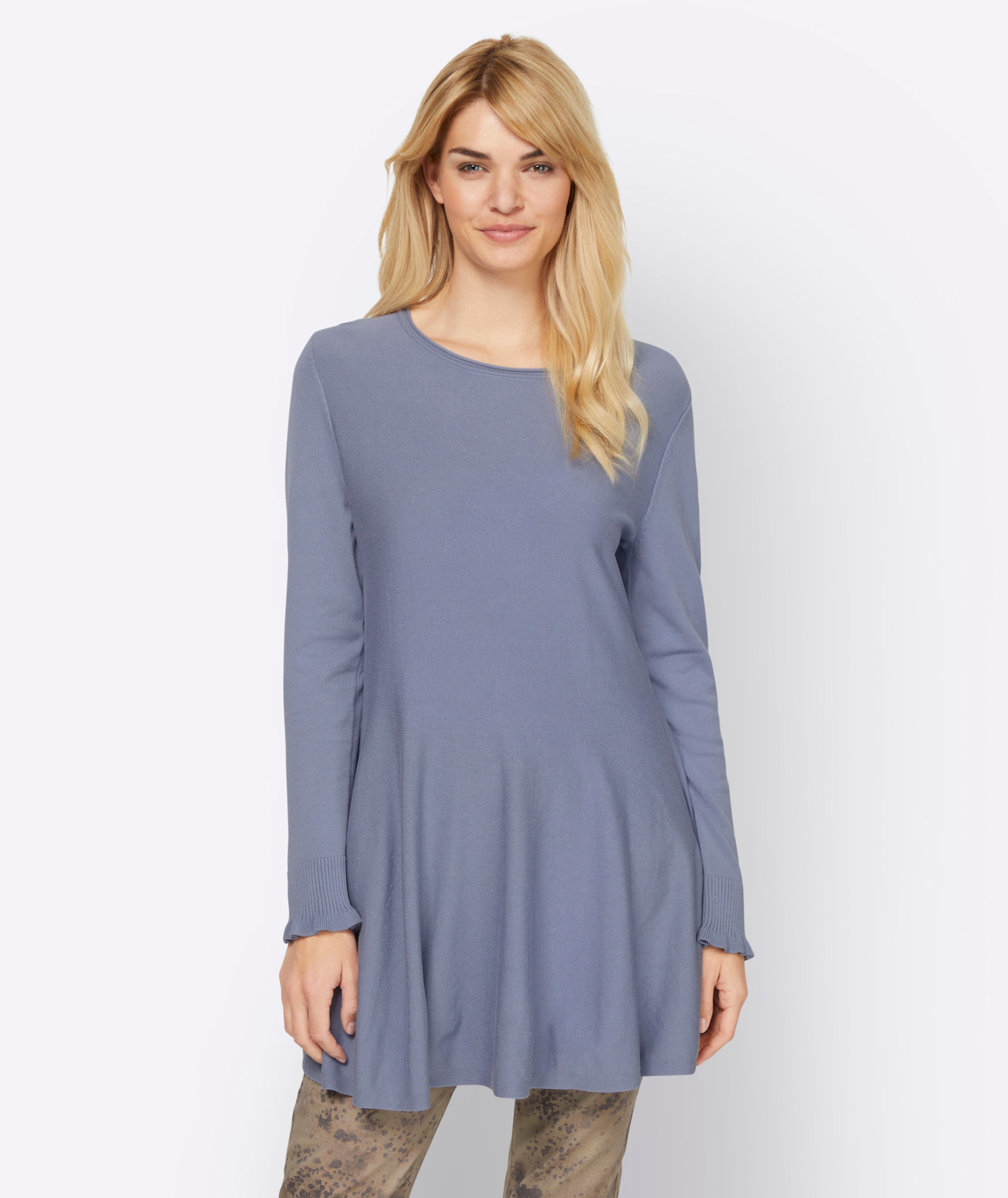 heine Pullover in taubenblau
