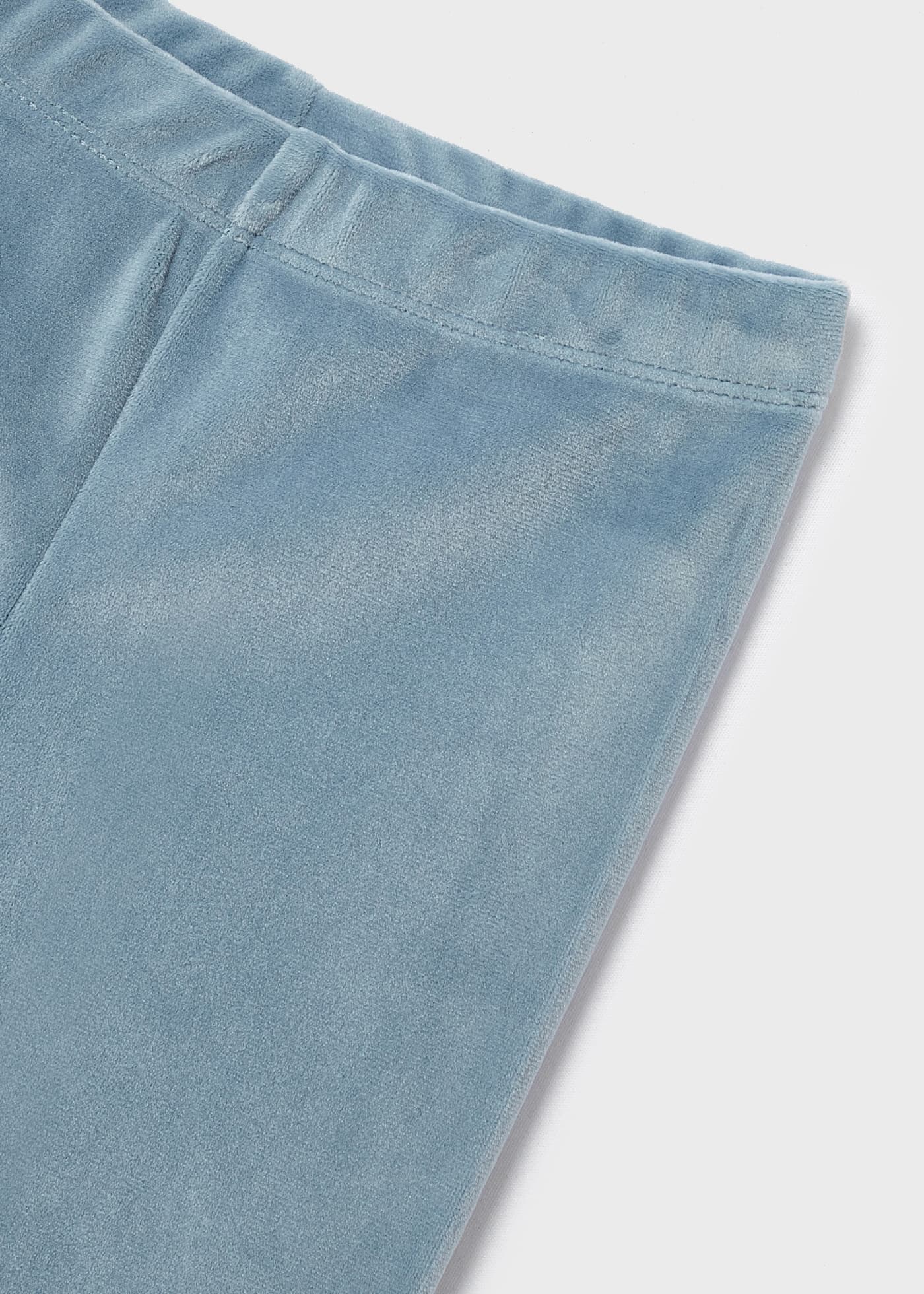 Conjunto de duas peças de leggings de veludo para meninas