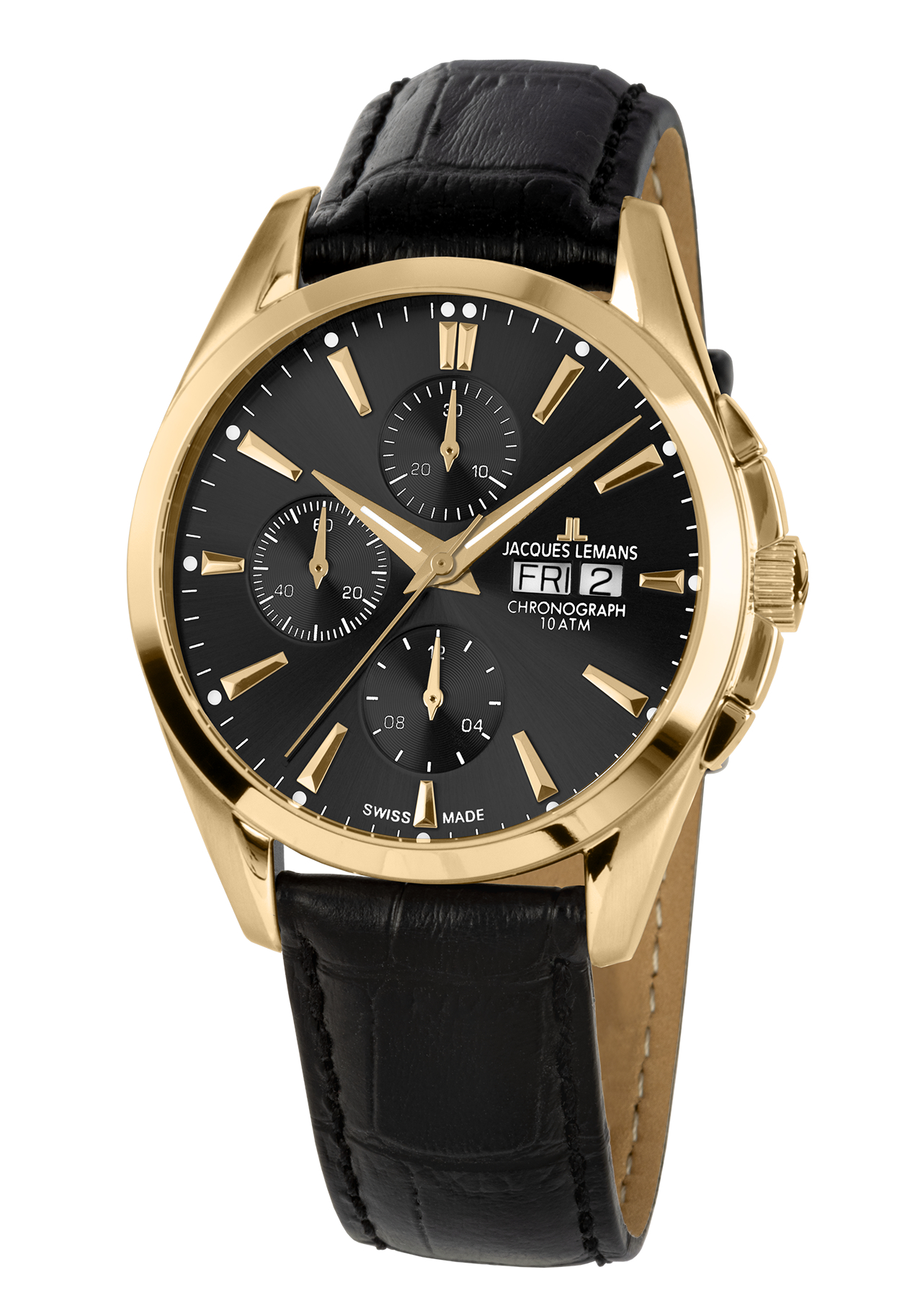 Jacques Lemans Herrenuhr Derby Automatic ETA Valjoux 7750