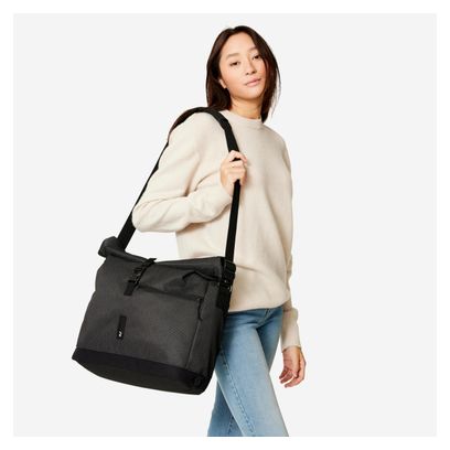 Sacoche de Porte-Bagages Réfléchissante Riverside Besace Velo 500 20L