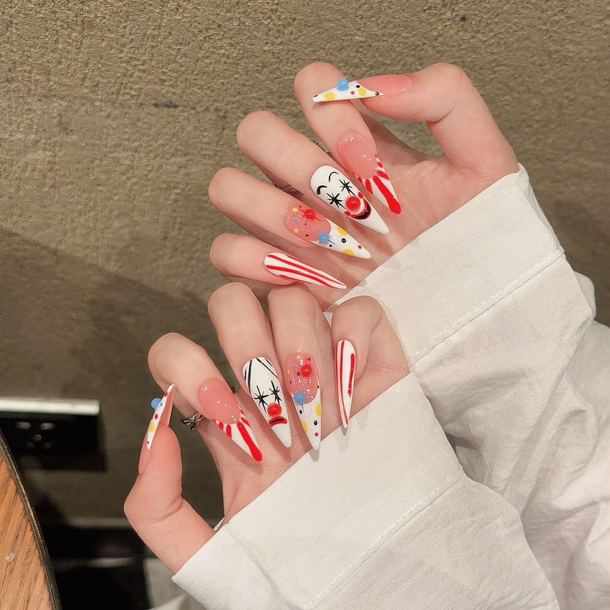 eovda - Clown Press On Nail