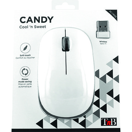 Souris sans fil Candy couleur TNB