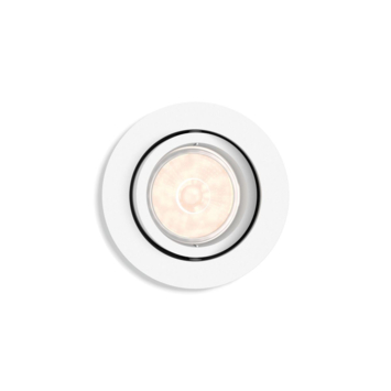 Philips enneper inbouwspot rond GU10 wit 230V